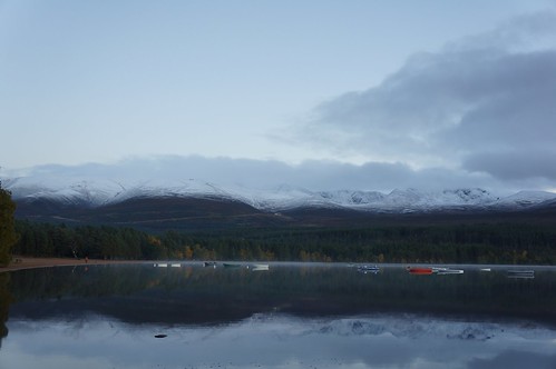 Cairngorm and the Northern Corries from Loch Morlich
