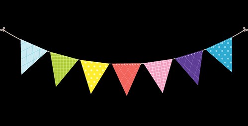 Bunting---Dots-and-Stripes---Rainbow---17