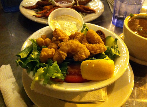 Shrimp remoulade salad