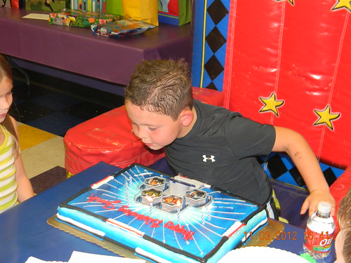 Zach's 7th Birthday At Pump It Up 11-3-2012