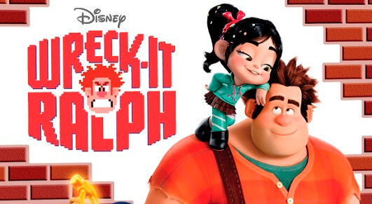 Wreck-It Ralph and Vanellope Banner