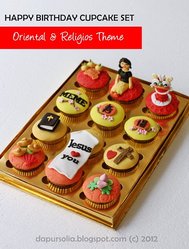 Oriental & Religious Cupcake Set