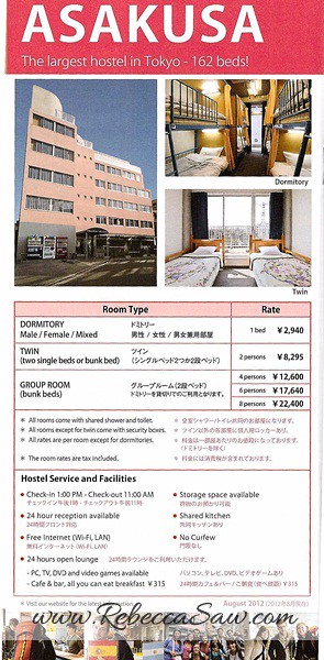 Daily Stay in Tokyo Sakura H-Hostel 8