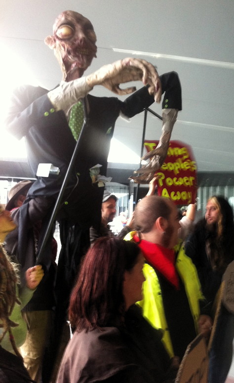 TPPA zombie attack @ the Melbourne Convention Centre