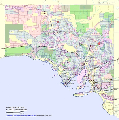 sa 04 - south australia - reserves with restricted exploration or none and mineral exploration licences and applications