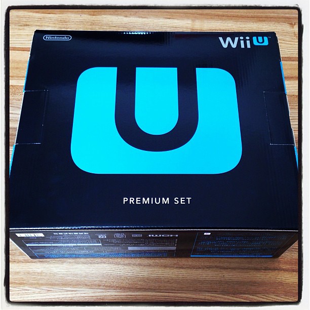 Wii U 届いた。