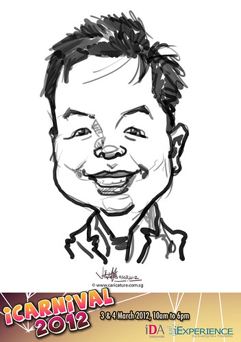 digital live caricature for iCarnival 2012  (IDA) - Day 1 - 48