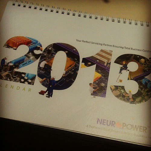 Semakin hampir dengan Tahun 2013! #newyear #calendar #snap #workstation