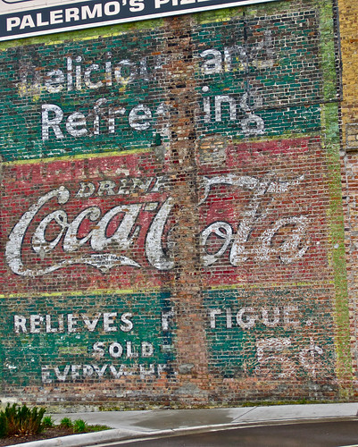 Coca-Cola Ghost Sign, Beloit, WI by Robby Virus