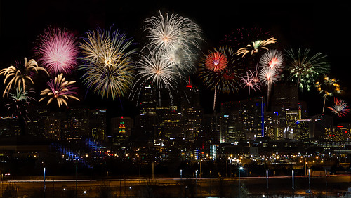 New Year Eve Fireworks by Denver Sports Events