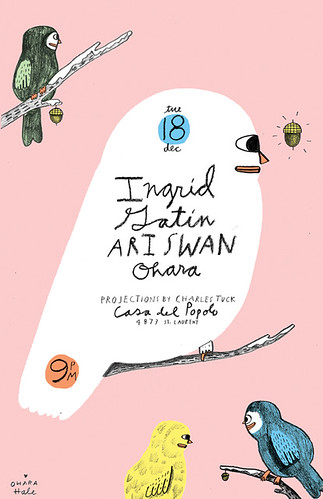 INGRID GRATIN /ARI SWAN/ OHARA poster by Ohara.Hale