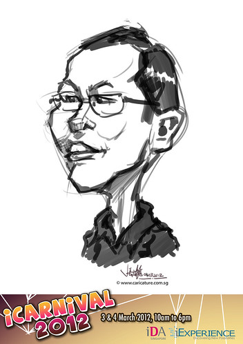 digital live caricature for iCarnival 2012  (IDA) - Day 2 - 43