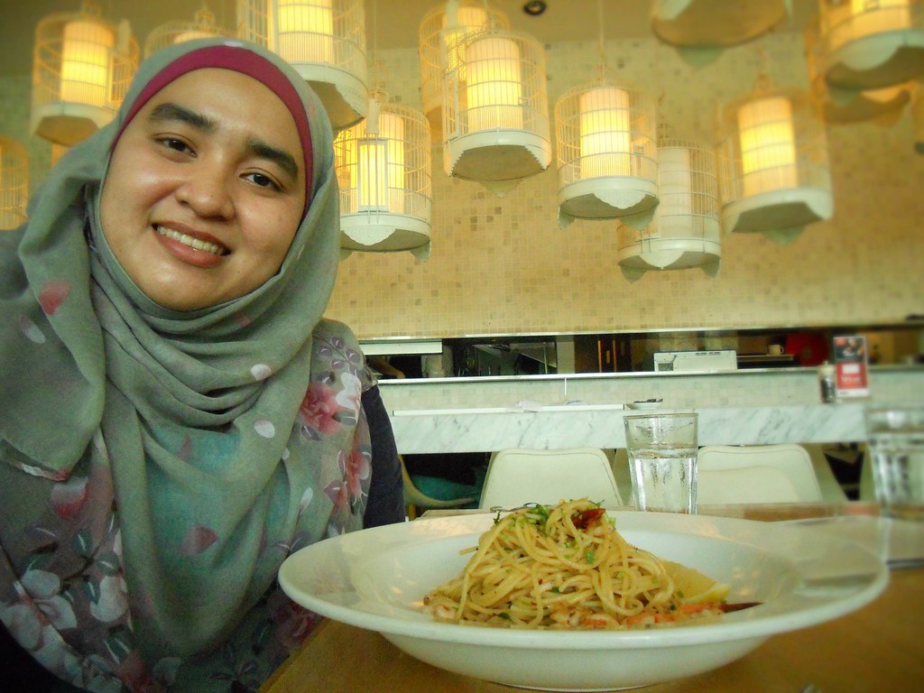 Afzan and her Delicious spagetti