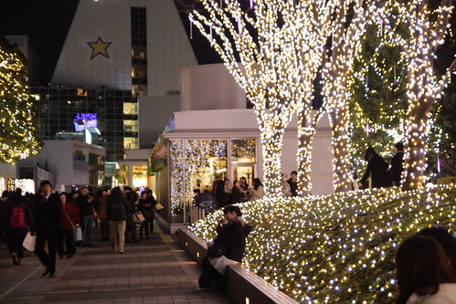 Christmas lights in Shinjuku 4