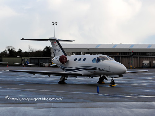 OE-FWF Cessna 510 Citation Mustang by Jersey Airport Photography