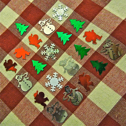 Christmas Table Sprinkles by Irene.B.