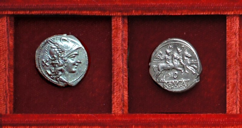RRC 171 D denarius, Ahala collection, coins of the Roman Republic