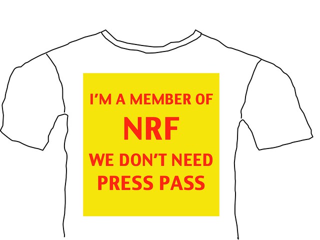 NRF NO PRSS PASS Tshirt