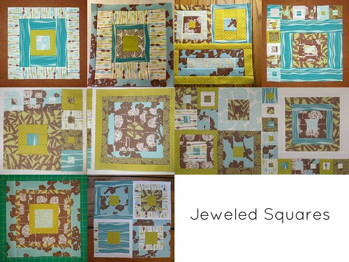 Jeweled Squares mosaic