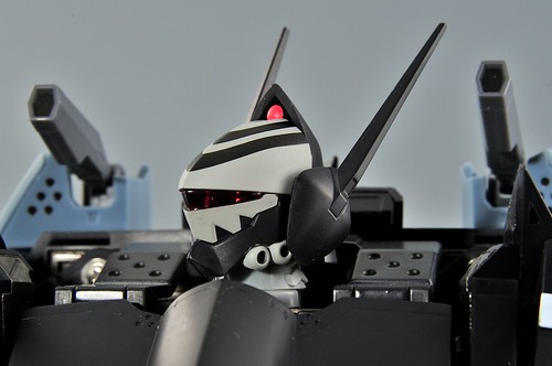 yamato VF-17D with Super Pack 頭部周辺