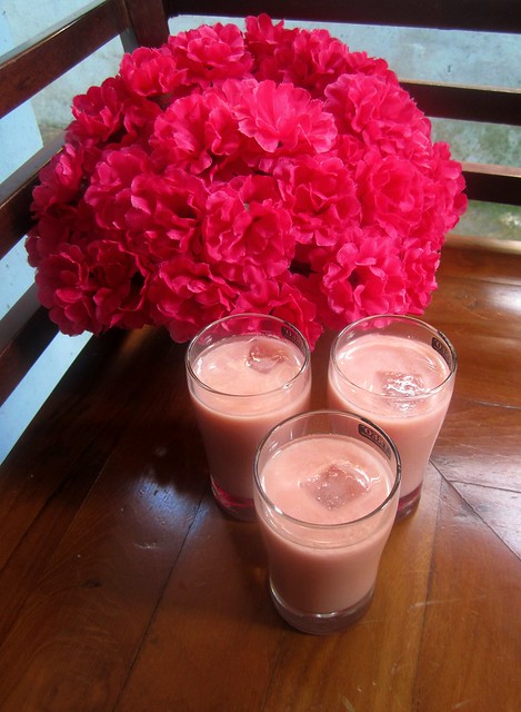 Pink Guava Milkshake