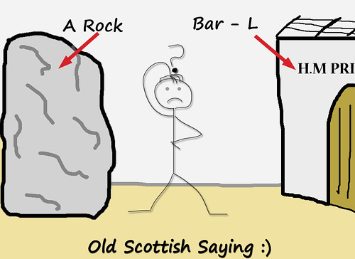Between a rock and Bar L