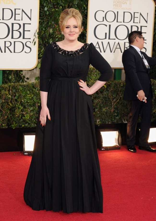 8 Adele wearing Burberry to the 70th Annual Golden Globe Awards Los Angeles
