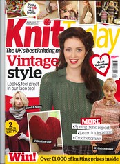 Knit Today! February 2013. 'SIBOL is featured' Your Owl Blanket!