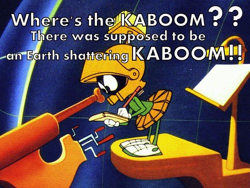 there was supposed to be a kaboom