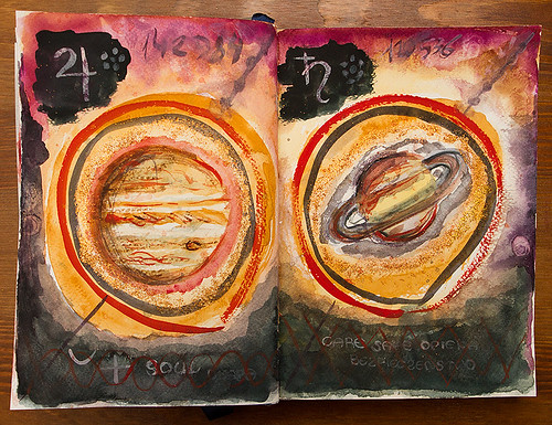 Jupiter ans Saturn - Forgotten Book by Amaviael
