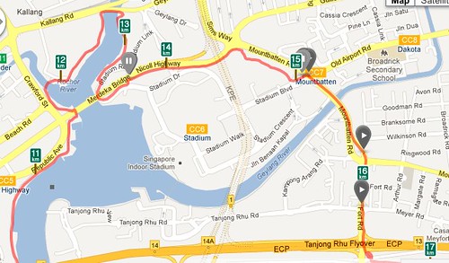 Using Fort Road to get to ECP