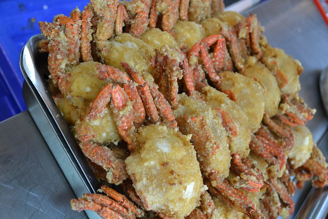 Salt and Pepper Crabs Taipei, Taiwan Trip