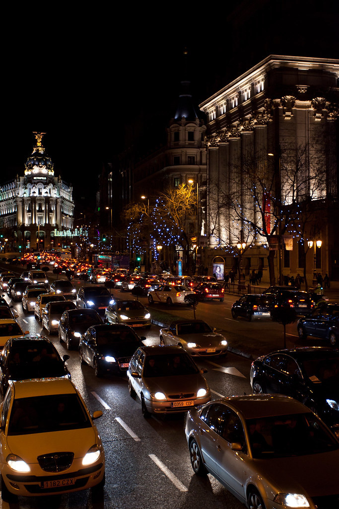 Gran Via, Natal em Madri