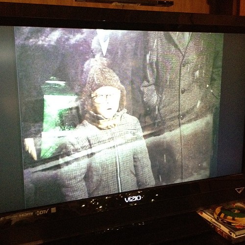Photo-A-Day Challenge: Morning (watching A Christmas Story)