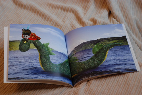 Knit Your Own Scotland - Nessie the Loch Ness Monster knitting pattern