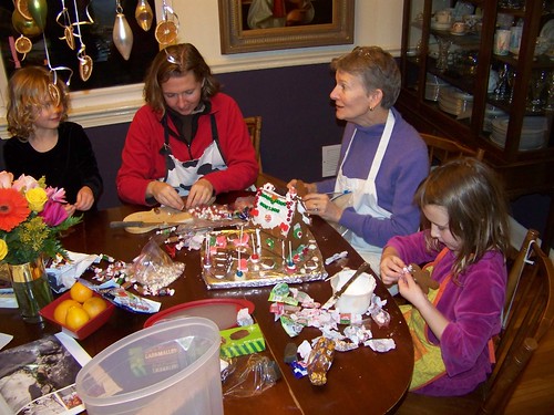 Making another gingerbread house