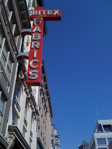 2012-March San Fransisco Britex, 4 floors of fabric-y goodness!