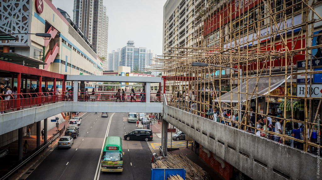 Улицы Гонконга