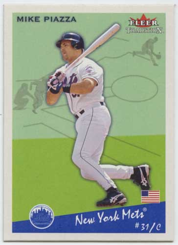2002 Fleer Tradition Mike Piazza