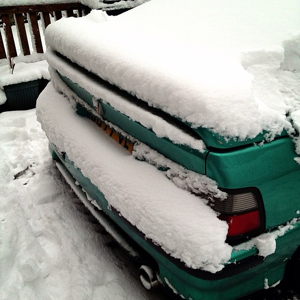 #snow #car