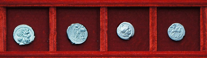 RRC 097  Luceria L silver, Ahala collection Roman Republic