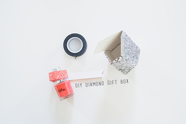 diy diamond gift box | Thinking About Pretty
