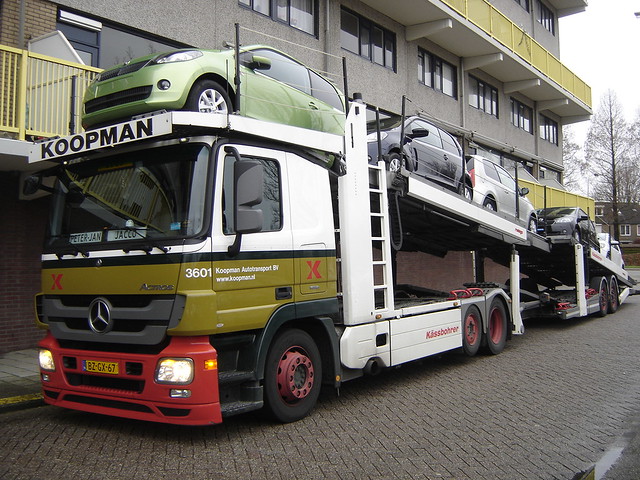 Mercedes actros autotransporter #4