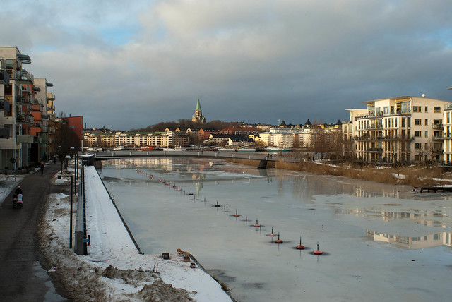 Hammarby kanal, 1 Jan 2013