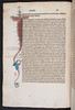 Decorated initial in Duranti, Guillelmus: Rationale divinorum officiorum