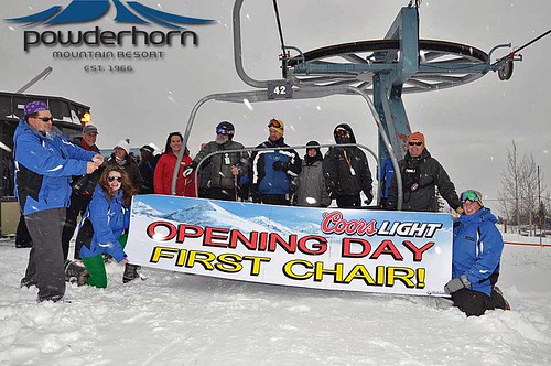 powderhorn mountain resort opening day