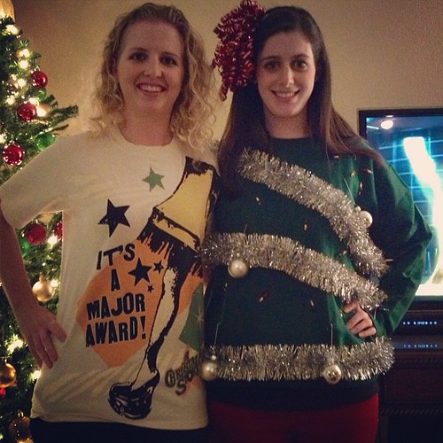 Dec 21, 2012 - tacky sweater/end of the world/white elephant party!