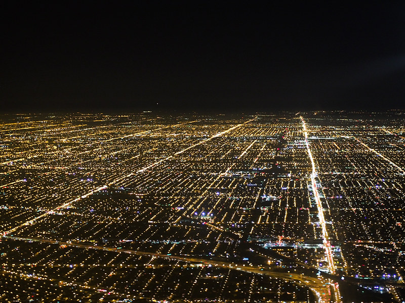 over Chicago