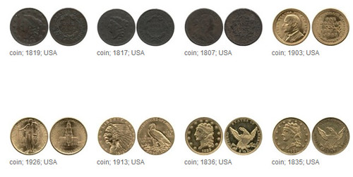 British museum U.S. coin holdings