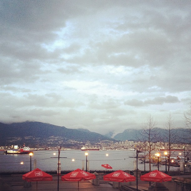 North Van, from the Mill Marine Bistro